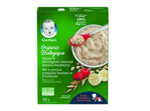 baby cereal banana raspberry baby cereal banana raspberry
