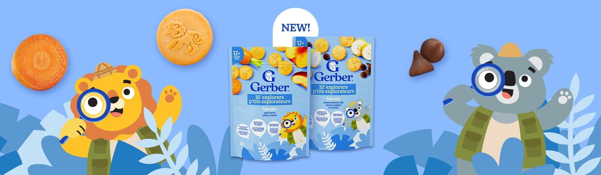 Gerber lil' explorers biscuits Gerber lil' explorers biscuits