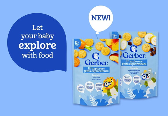 Let your baby explore with food Let your baby explore with food