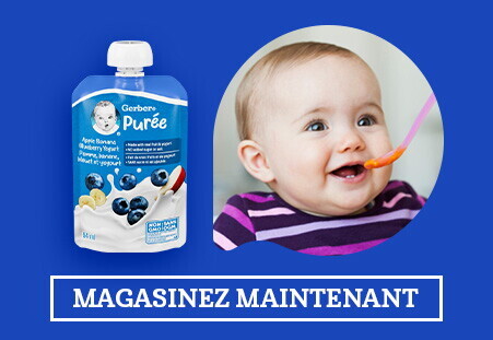 Purées délicieuses et nutritives